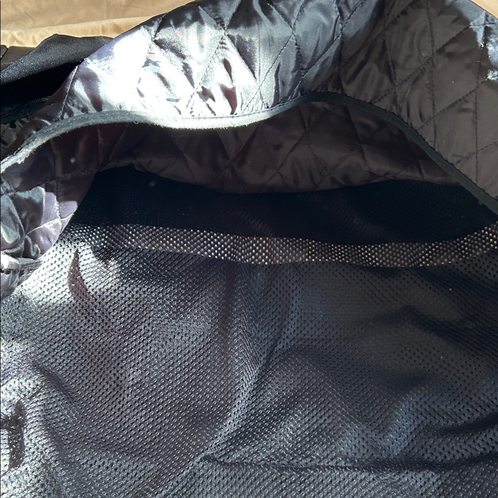 2XL All State Black motorcycle Jacket like new - Picture 6 of 10